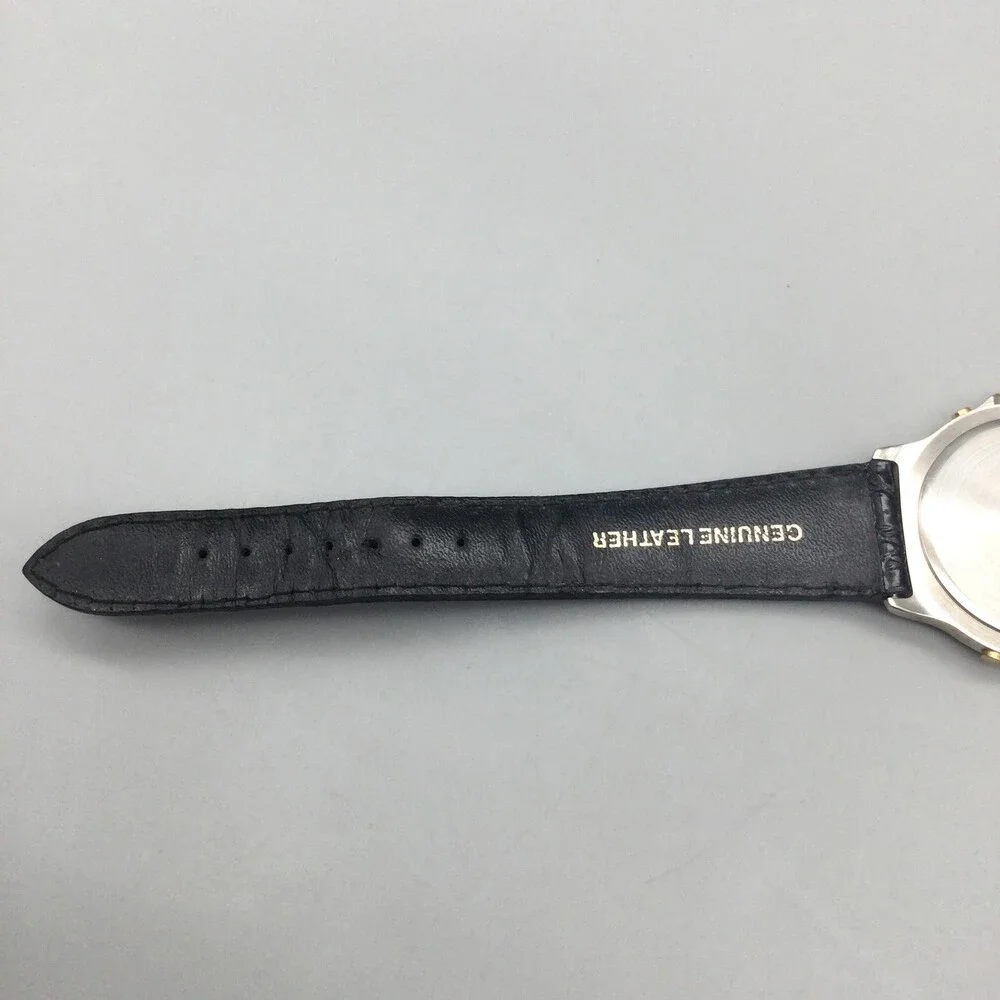 Vintage Casio Poseidon Mens Watch 37mm Black Dial 388 PMW-500 New Battery